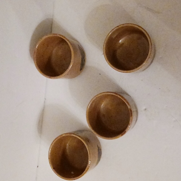 Wony Ltd Owl teapot with bamboo handle and four cups - Picture 9 of 10